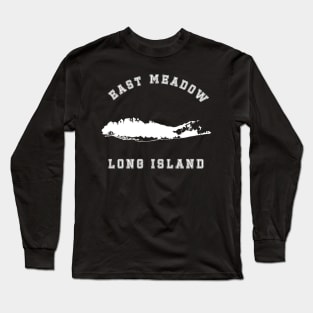 East Meadow Long Island (Dark Colors) Long Sleeve T-Shirt